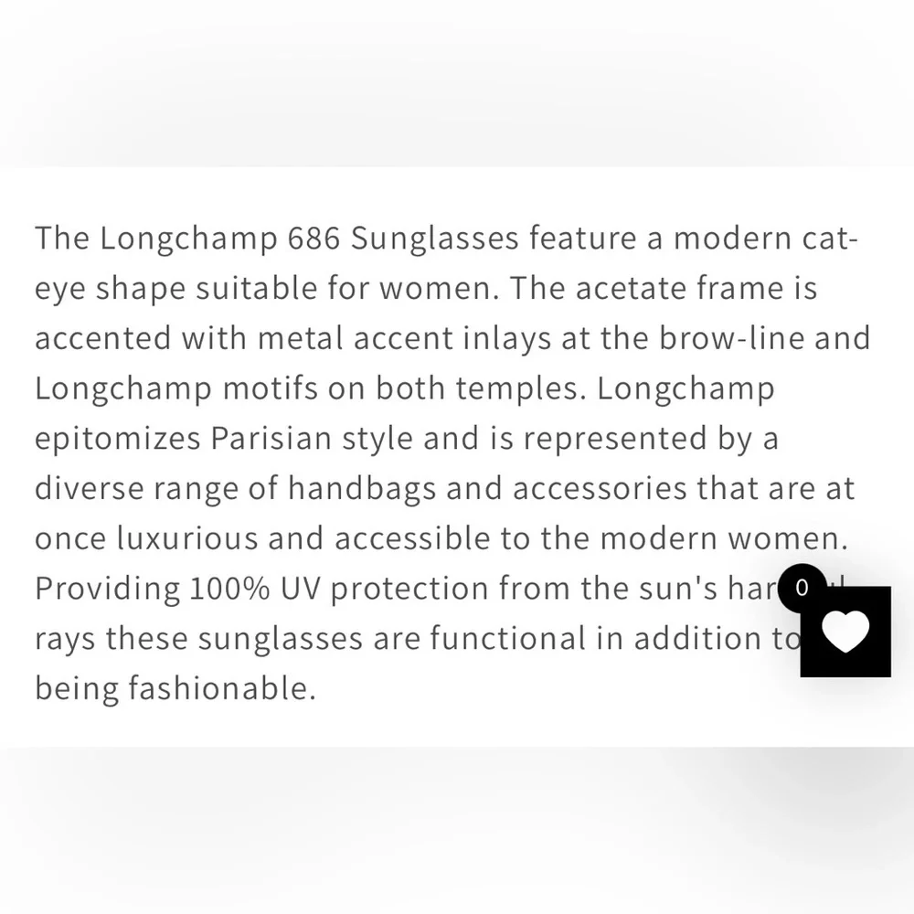 Longchamp 518 Red Havana Tortoiseshell Cat Eye Sunglasses,Gold Temple Accent NIC